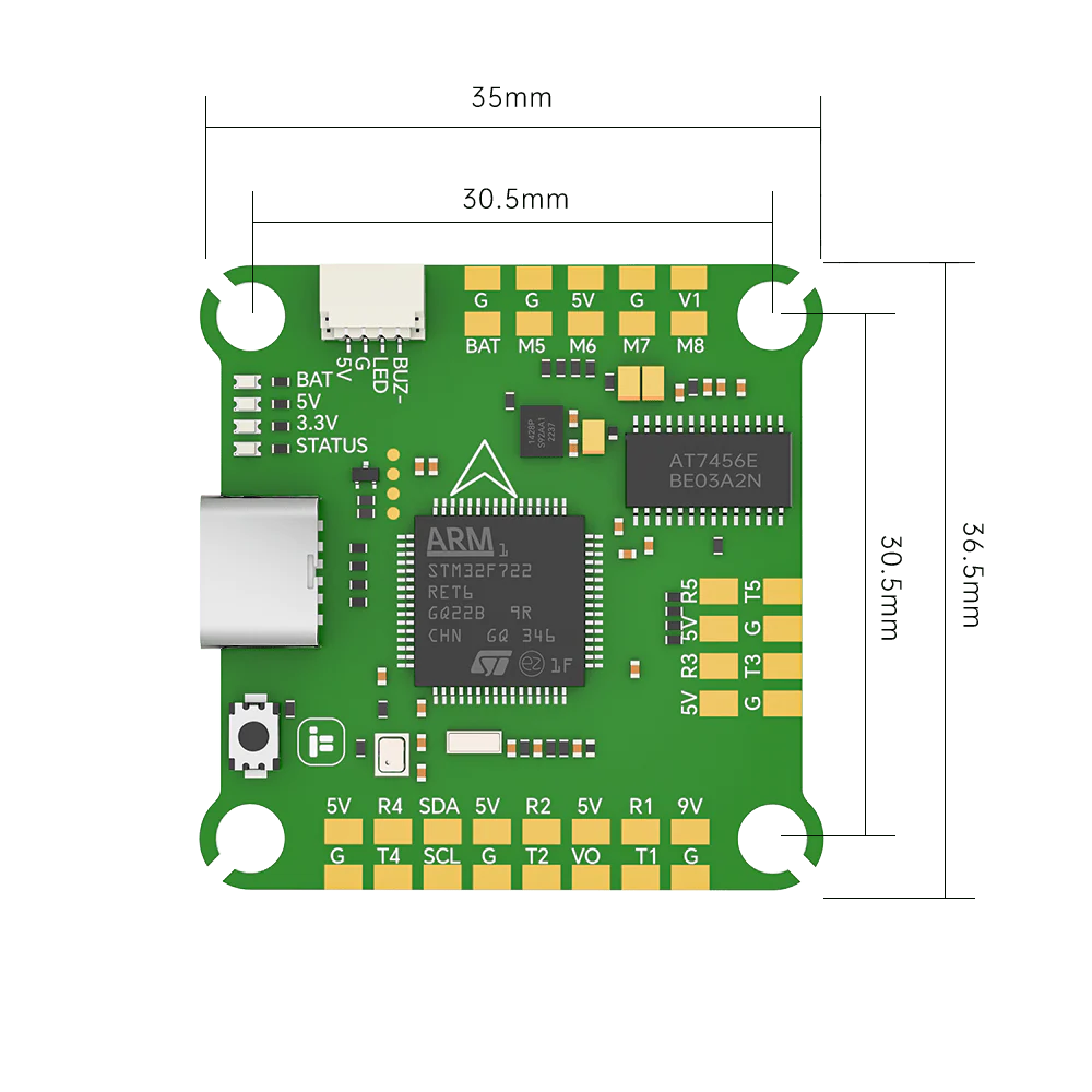 BLITZ F7 V1.2 Flugcontroller - Image 3