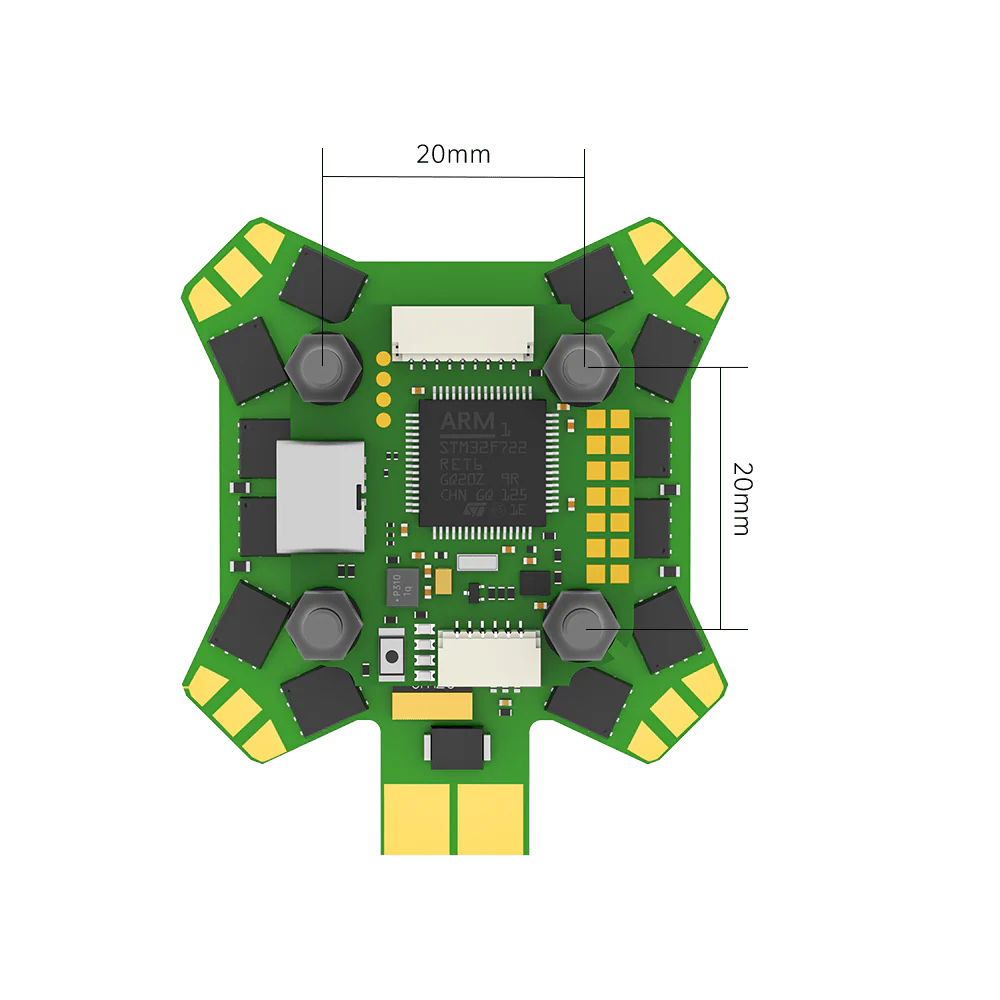 BLITZ Mini F7 Stack (E55R 4-IN-1 ESC) - Image 5