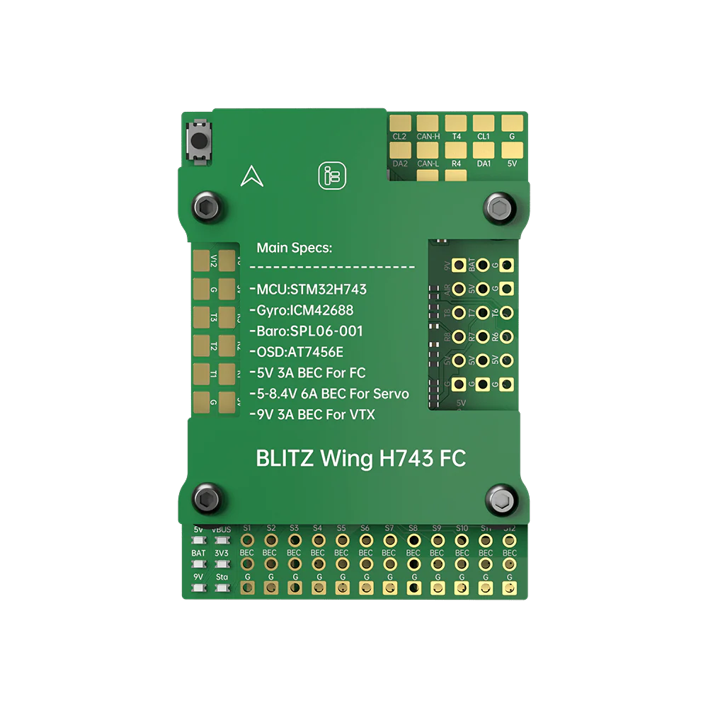 BLITZ Wing H743 Flugcontroller