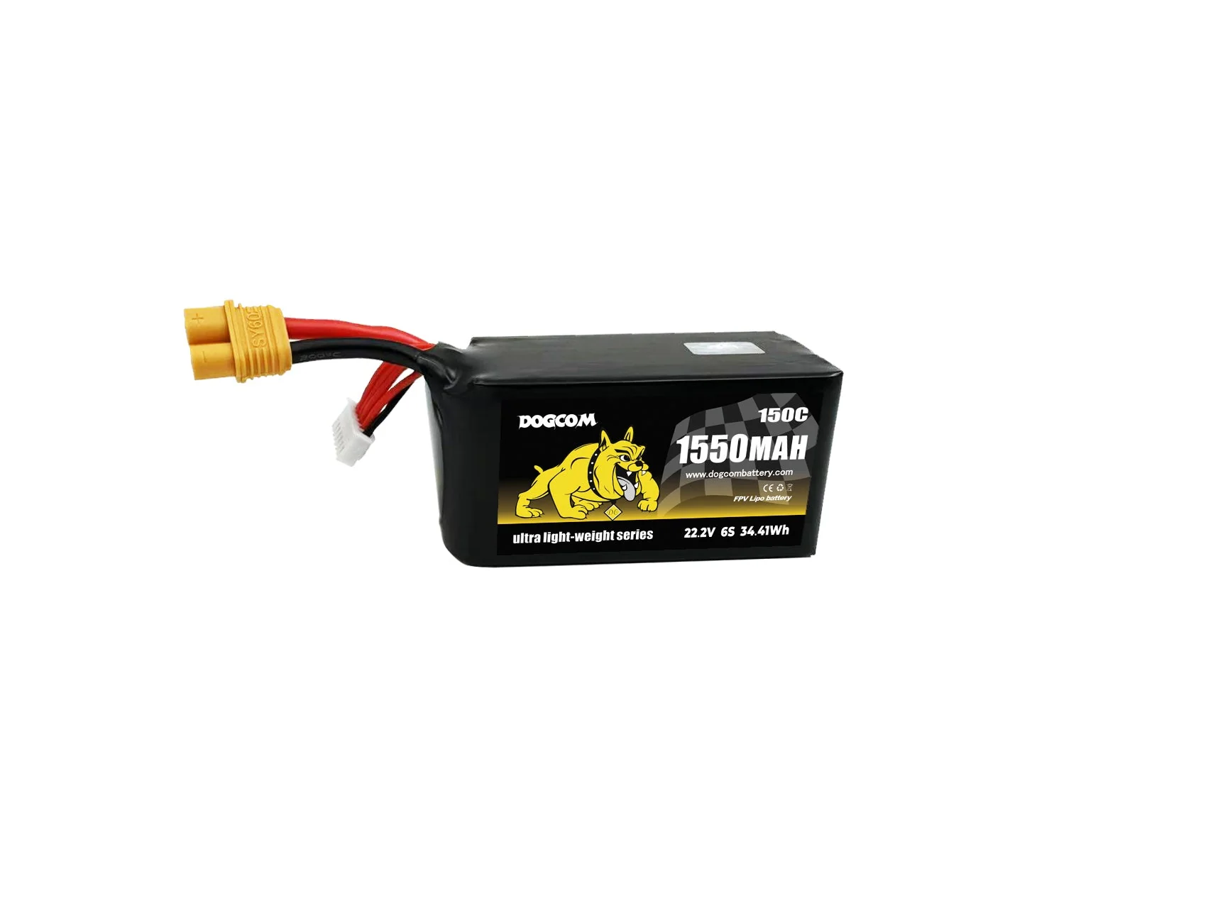 DOGCOM 6S 1550mAh 150C Ultra Series Akku - Image 3