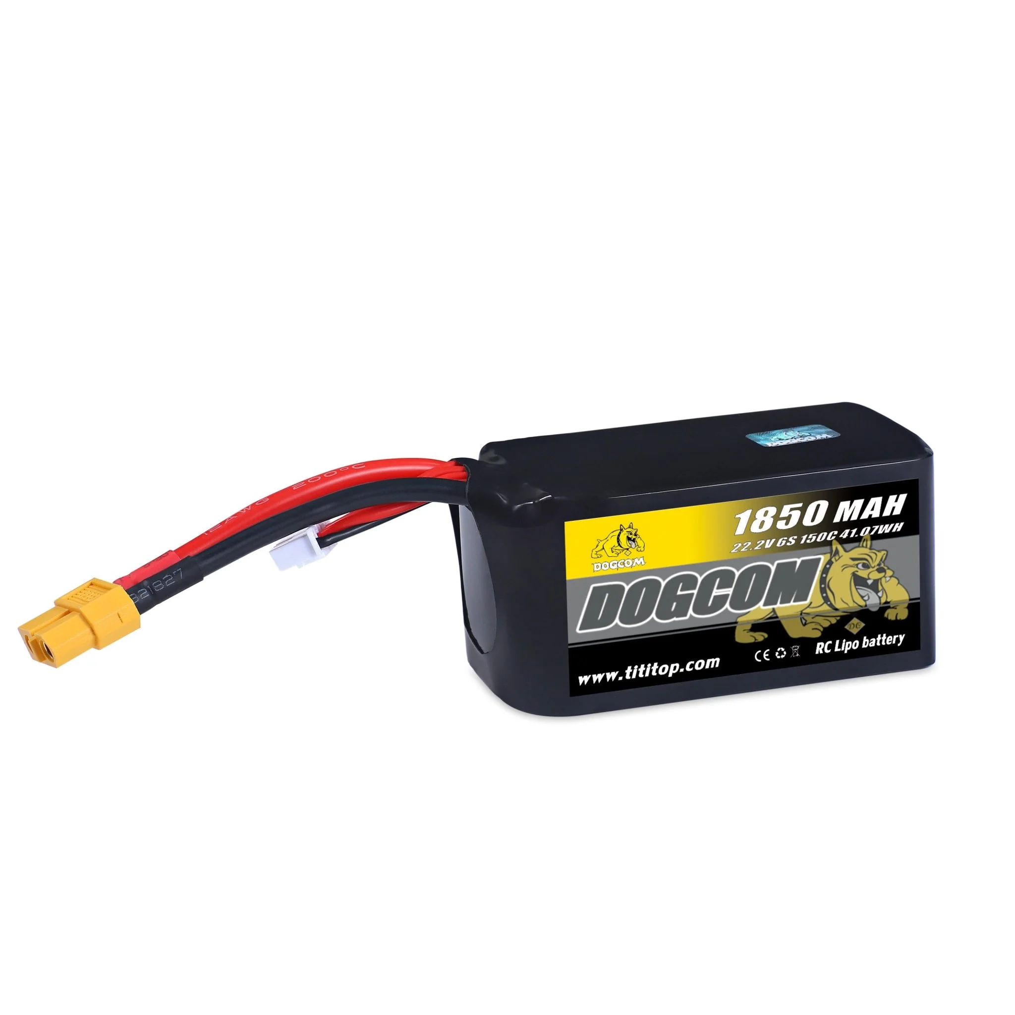 DOGCOM 6S 1850mAh 150C Akku - Image 2
