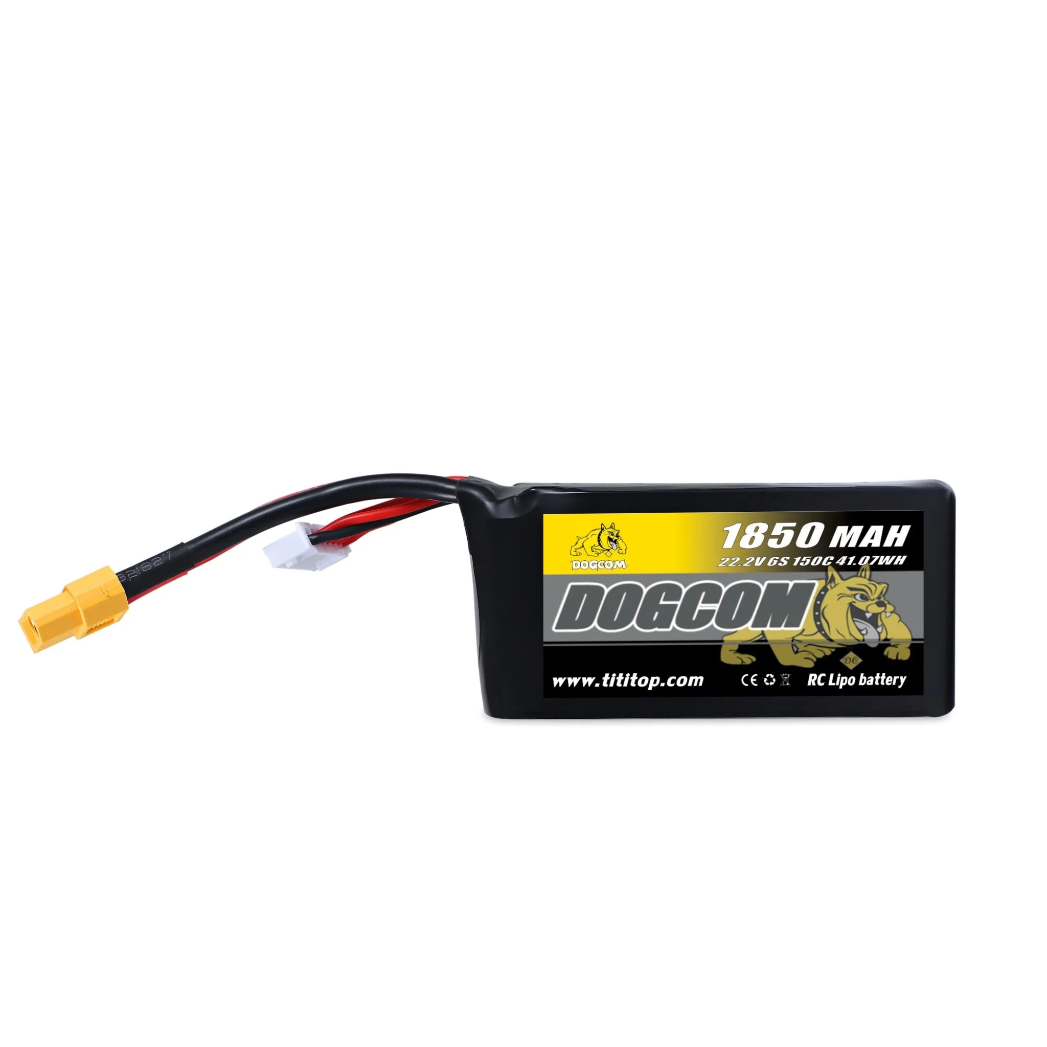 DOGCOM 6S 1850mAh 150C Akku - Image 3