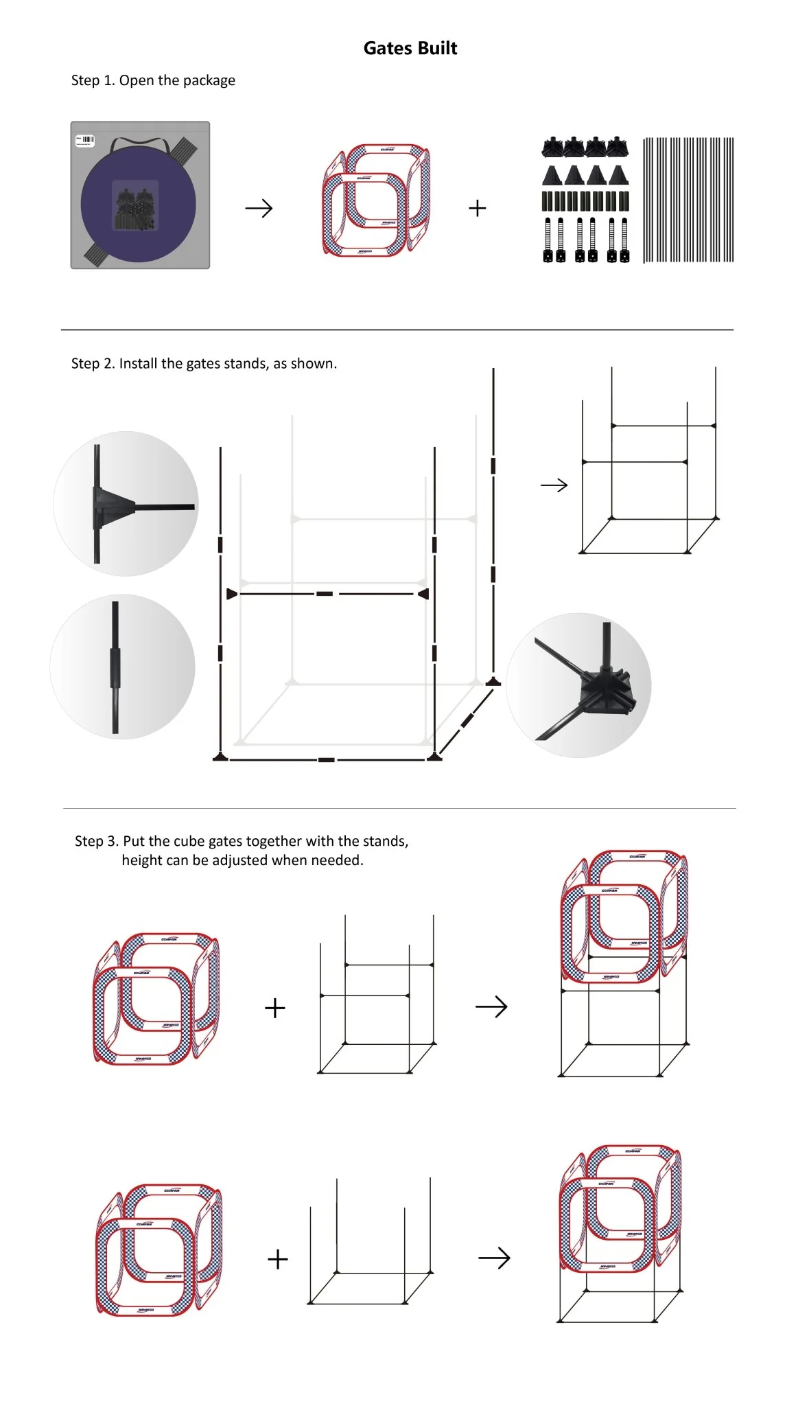 GEMFAN Pop Up Race Cube Gate mit Base - Image 3