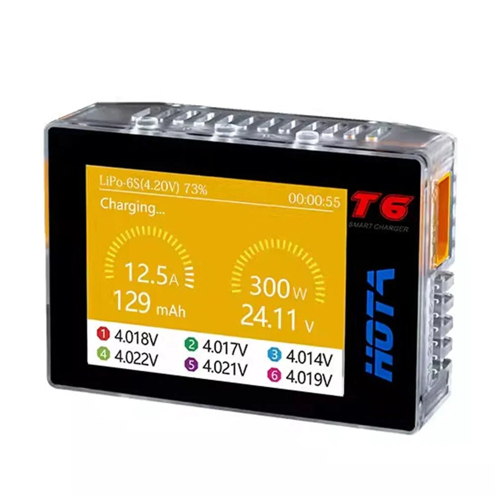 HOTA T6 300W 1-6S PD/DC Smart Ladegerät - Image 4
