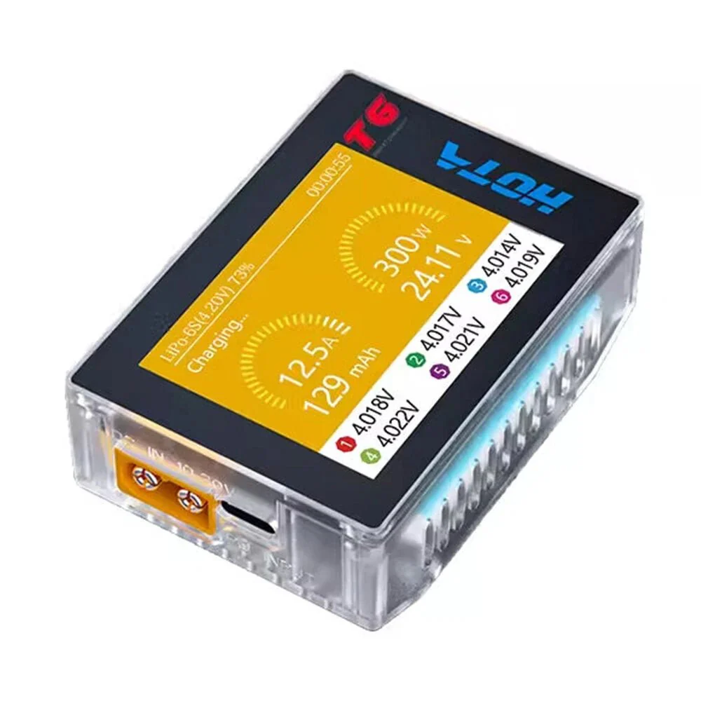 HOTA T6 300W 1-6S PD/DC Smart Ladegerät - Image 5