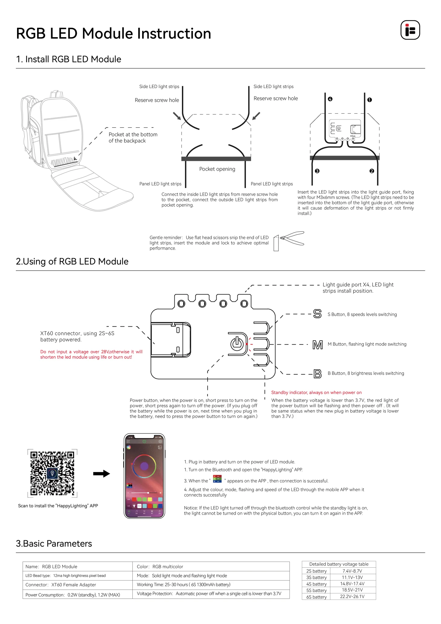 iFlight Rucksack LED Strommodul - Image 4