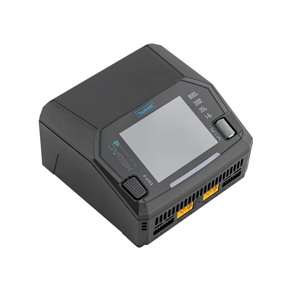 ToolkitRC M6DAC V2 800W LiPo 1-6S 15A Dual-Kanal AC/DC Intelligentes Ladegerät - Image 4