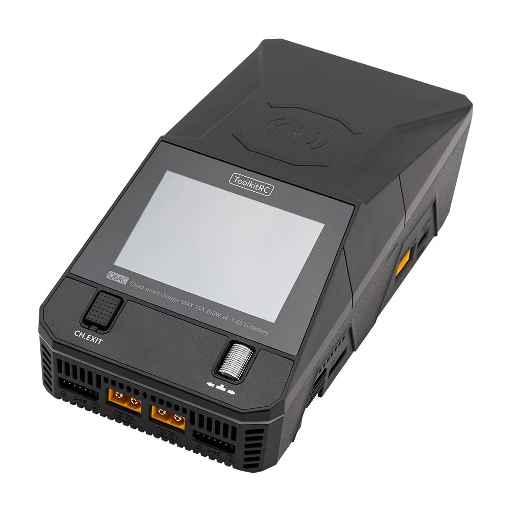 ToolkitRC Q6AC 1000W 1-6S Quad Channel AC/DC Smart-Ladegerät - Image 5