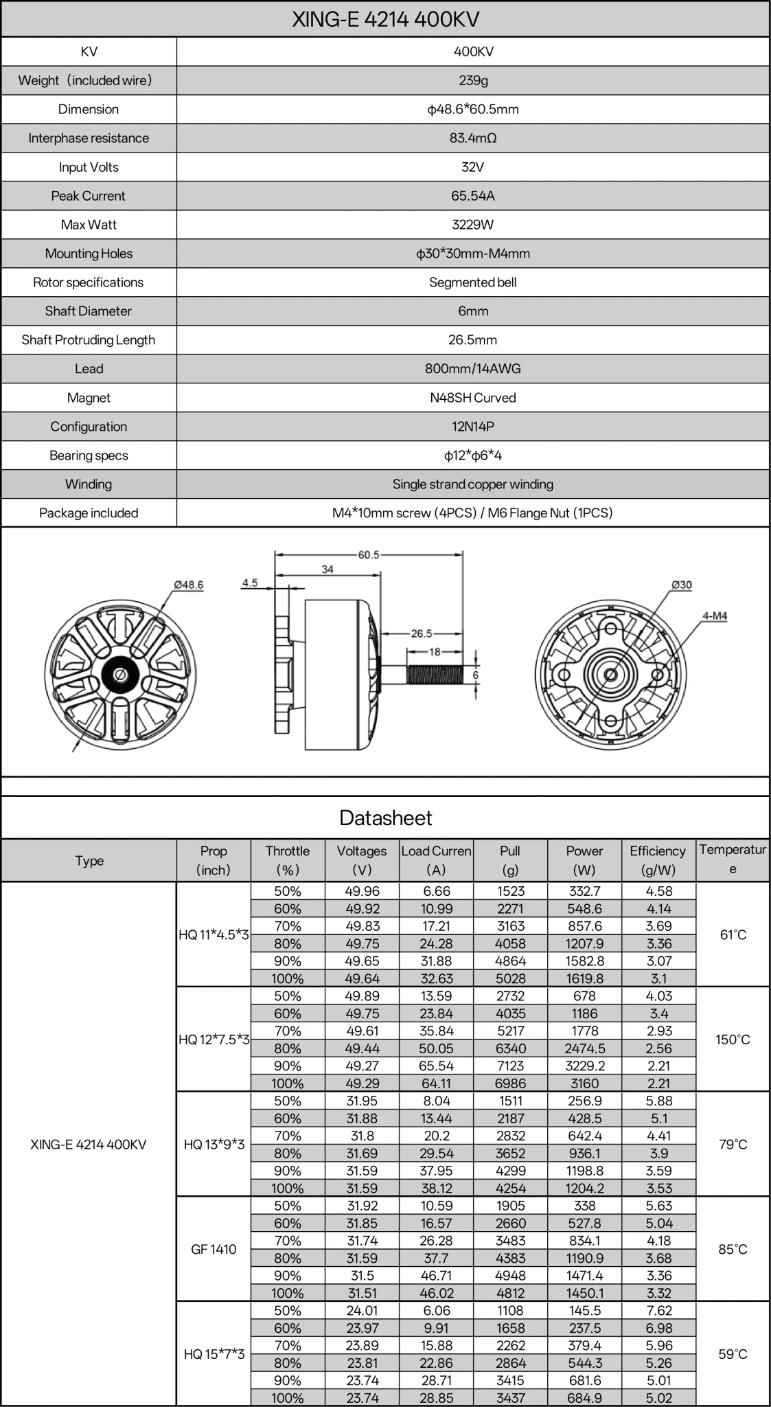 XING-E 4214 FPV Motor - Image 6